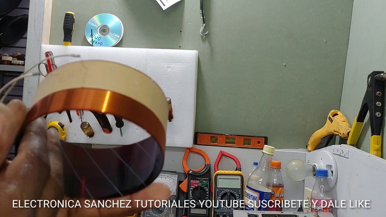 Bobina para parlantes y altavoces o bocina B&C o RCF sustitutos de calidad