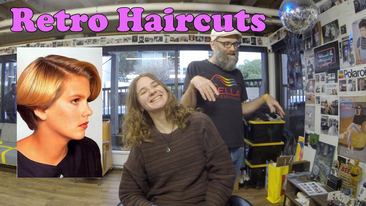 Вырезание старой химической завивки 1985 года