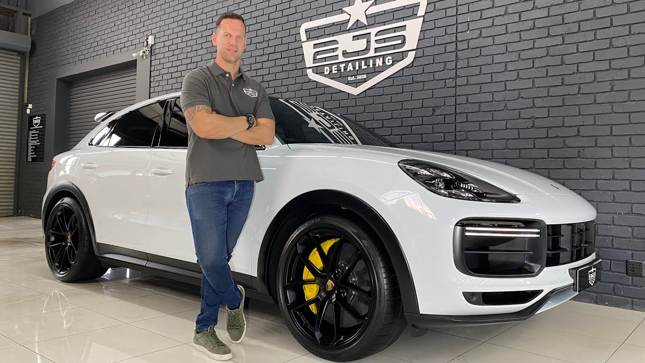 Detailing a New Porsche Cayenne Turbo GT and PPF application