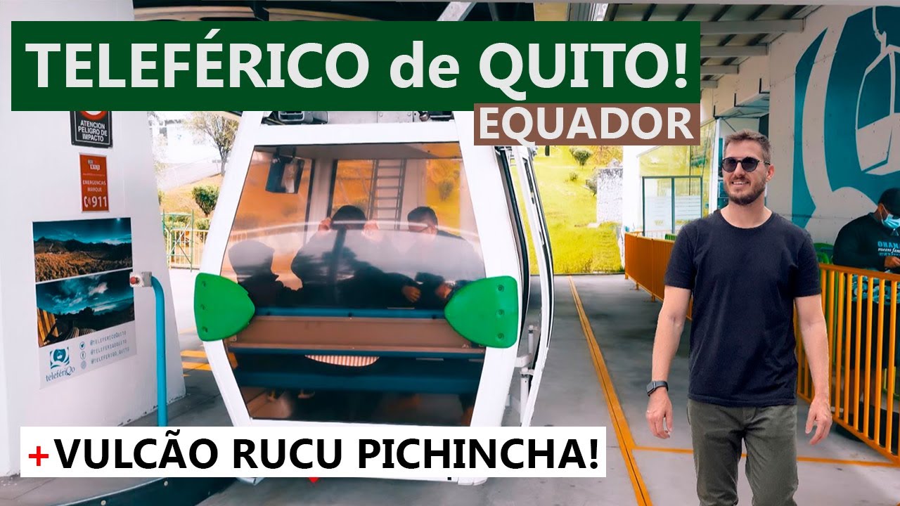 EQUADOR | O FAMOSO TEFÉRICO DE QUITO E O VULCÃO RUCU PICHINCHA!