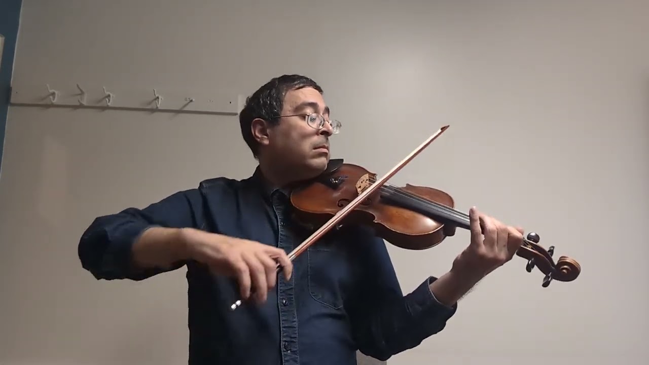 Gavotte in D Major, Suzuki Violin Book 3; Adam Syed, violin 
