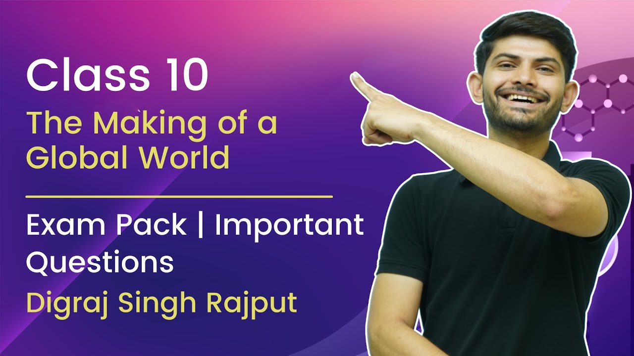 Exam Pack And Most Important Questions 2025-26 | The Making of a Global World | Class 10 History