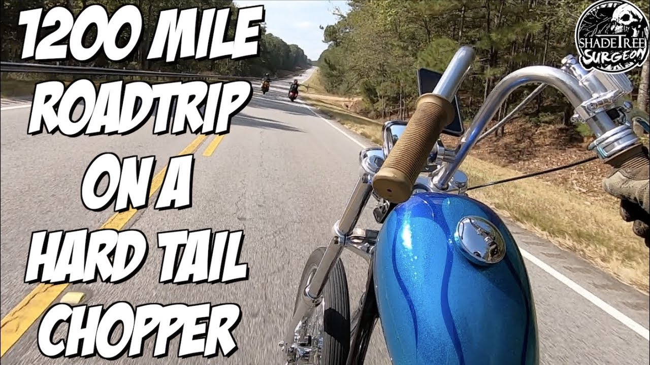 1200 Miles on a Old School HardTail Chopper | Barber Vintage 2019