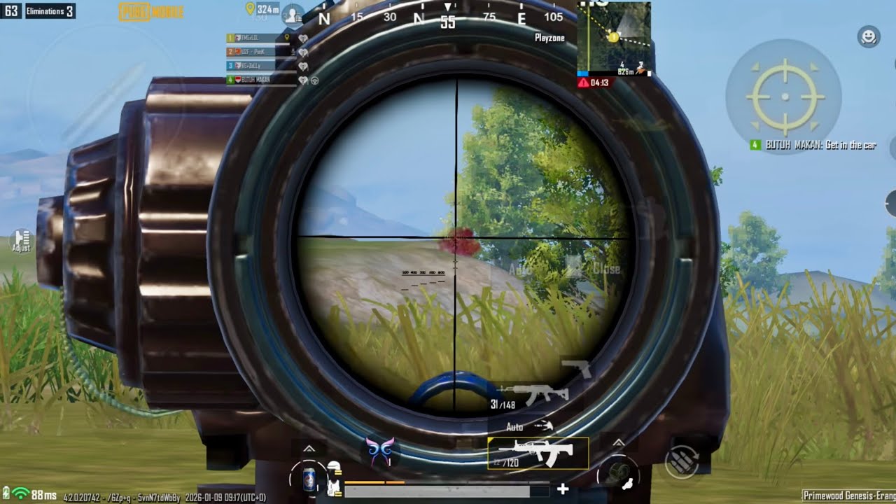 High Range Spray Eagle Eye Award Gameplay | pubgm