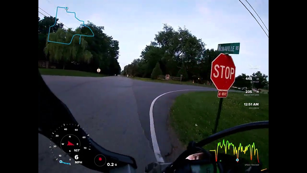 Orion RXB 190L Supermoto at dusk