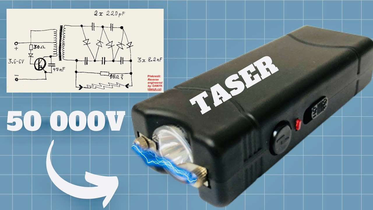 Comment Fabriquer Un Taser /Circuit Electronique Dévoilé !