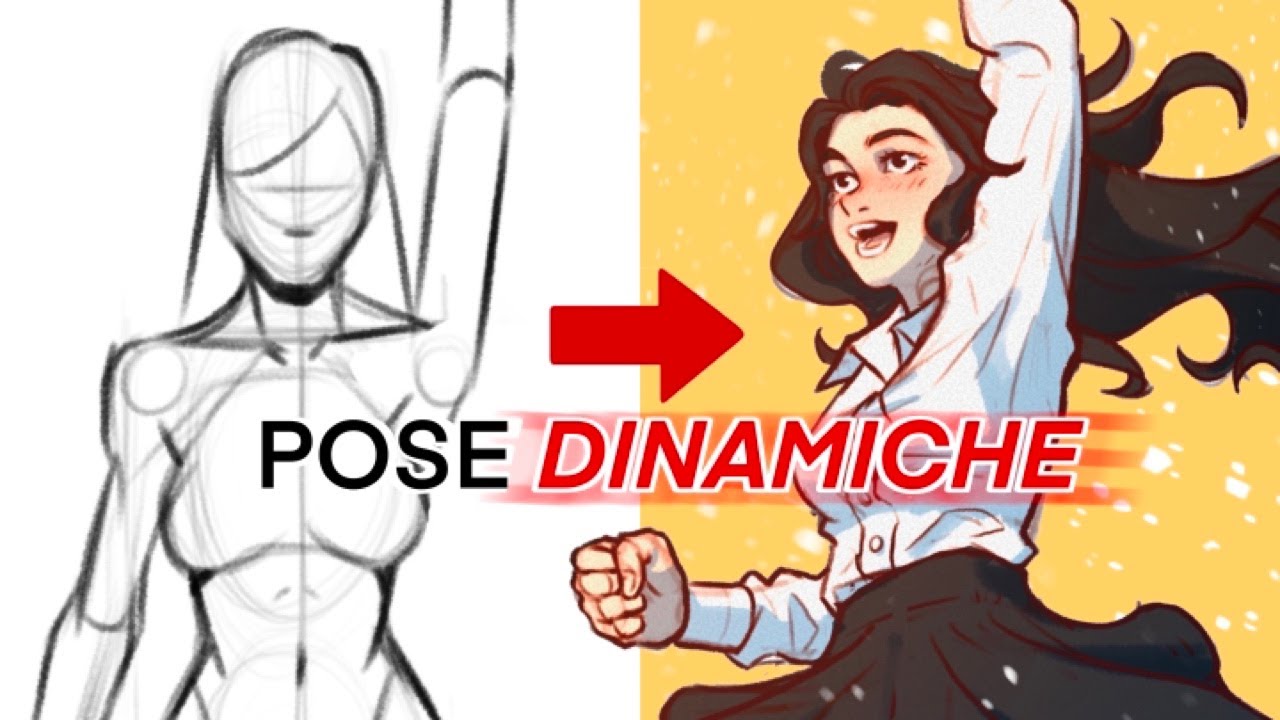 🏃🏻Come disegnare POSE più DINAMICHE (all’istante)