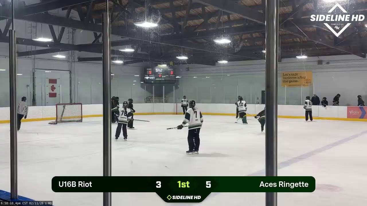 Aces Ringette vs. U16B Riot (2026.02.11)