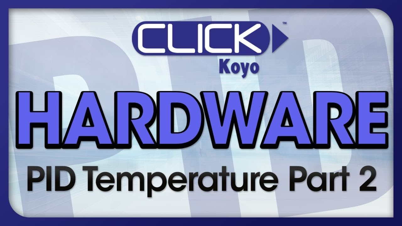 CLICK PID Tutorial Videos Part 2 - Hardware Setup and Wiring from AutomationDirect