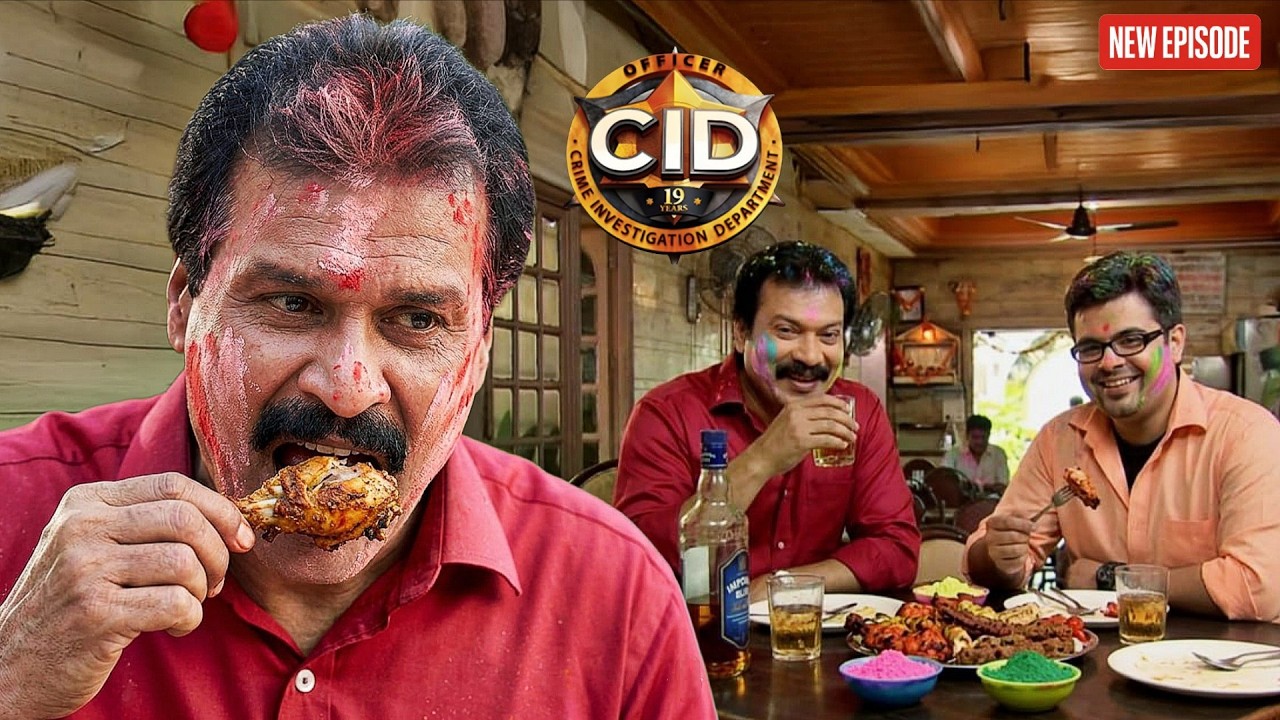 होली के अवसर पर Freddy और Pankaj ने ठेके पर जाके पी दारु || CID | Latest Episode ||