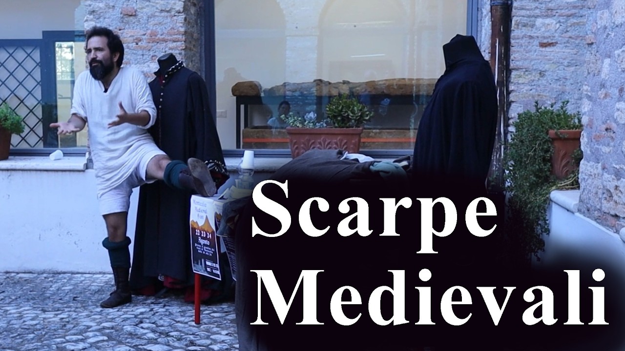 Scarpe nel XIV secolo - Conferenza al Montecelio Medieval Fest 2024