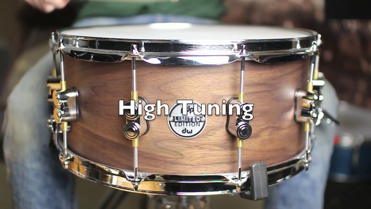 PDP Concept Limited Edition 20-Ply Hybrid Walnut Maple 6.5x14 Snare Drum