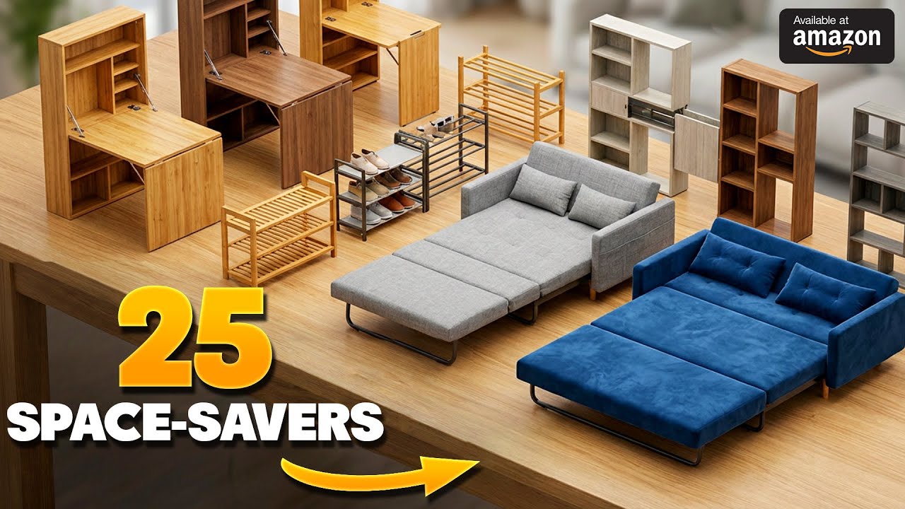 20 самых крутых вариантов компактной мебели на Amazon для небольших квартир