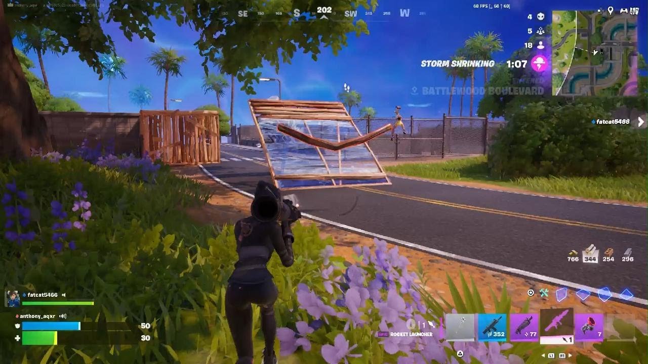 Playing Fortnite reload with johnny