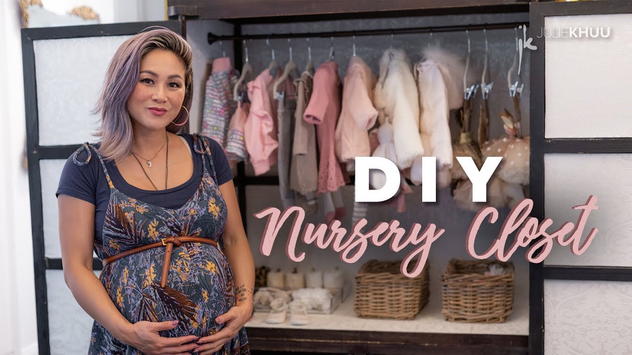 Transform Your Nursery Closet With This DIY Furniture Flip (Upcycling an Old Armoire!)