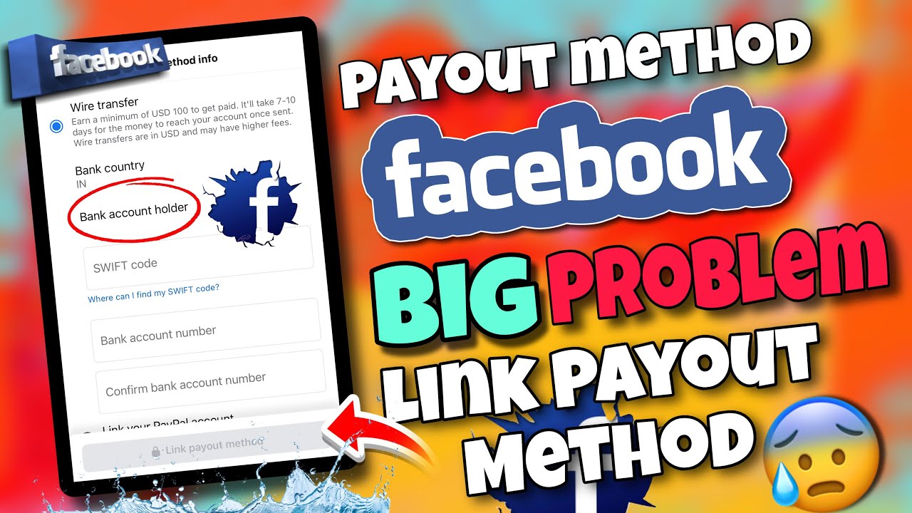 Facebook Big Problem || Link Payout Method Problem || don’t Do This Mistake || Ms Baja
