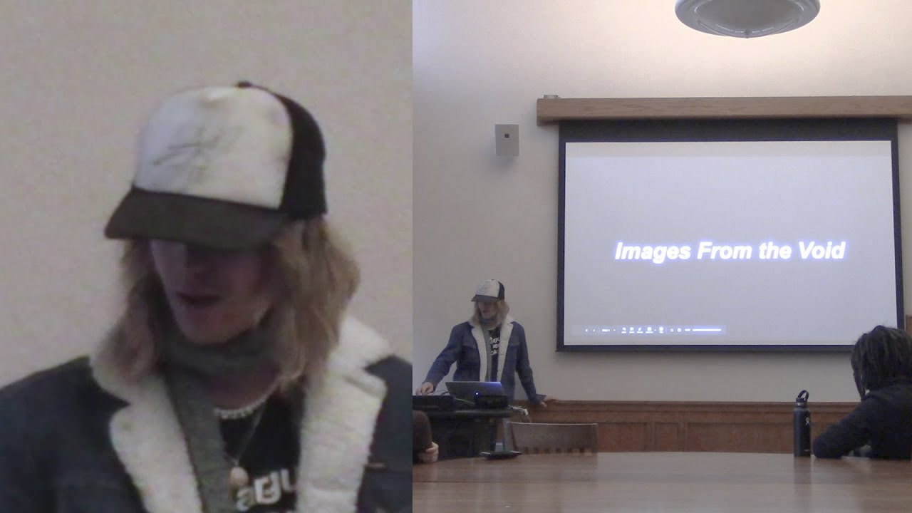 Noah Dillon speaks at Yale