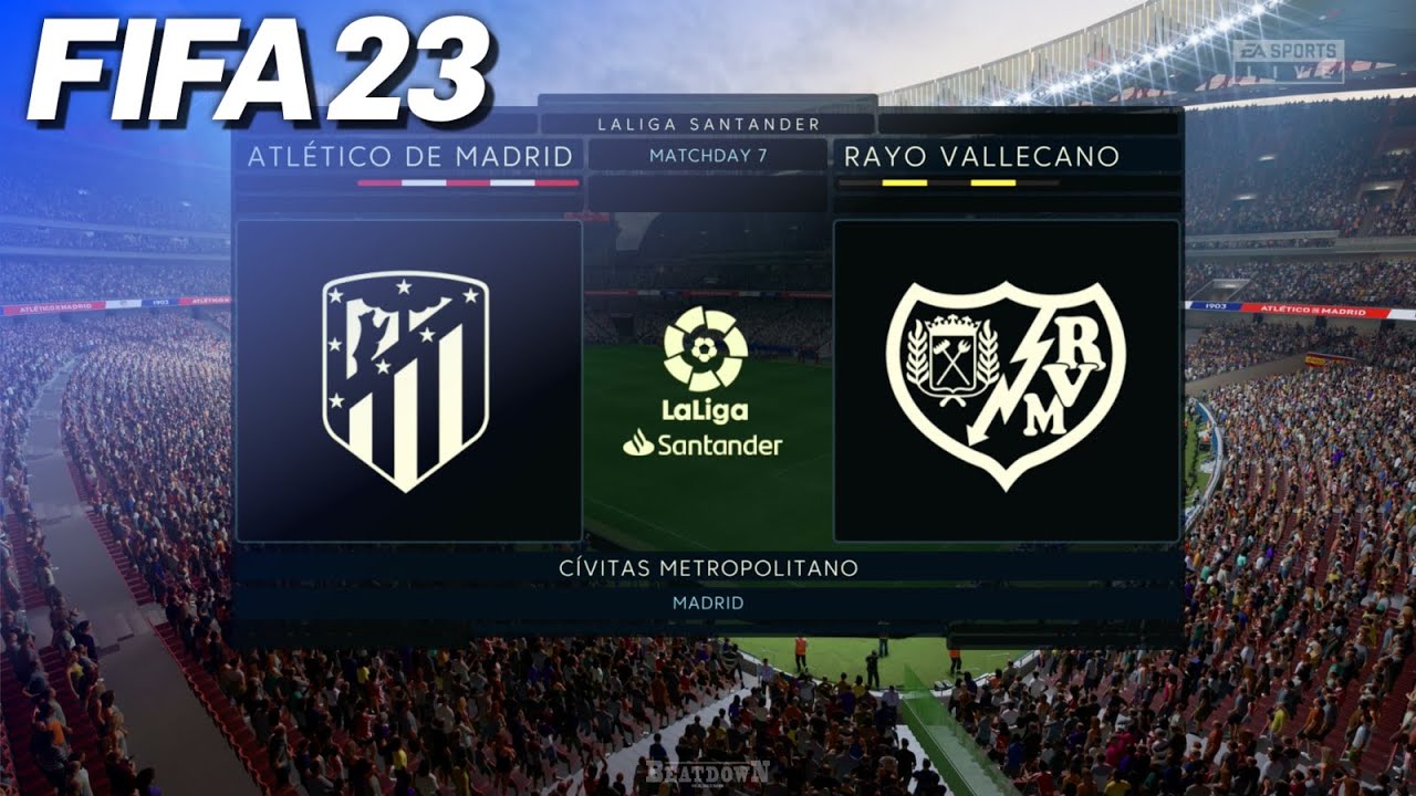 FIFA 23 - Atlético Madrid vs. Rayo Vallecano @ Cívitas Metropolitano