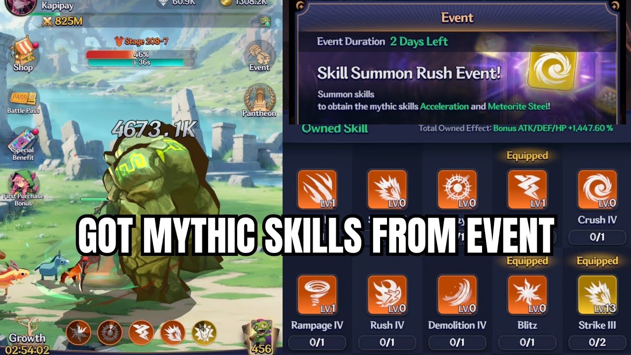 Legend of Avatar Gameplay | Tips for Skill Summon Event | Mythic Skills Unlocked  | Android/iOS