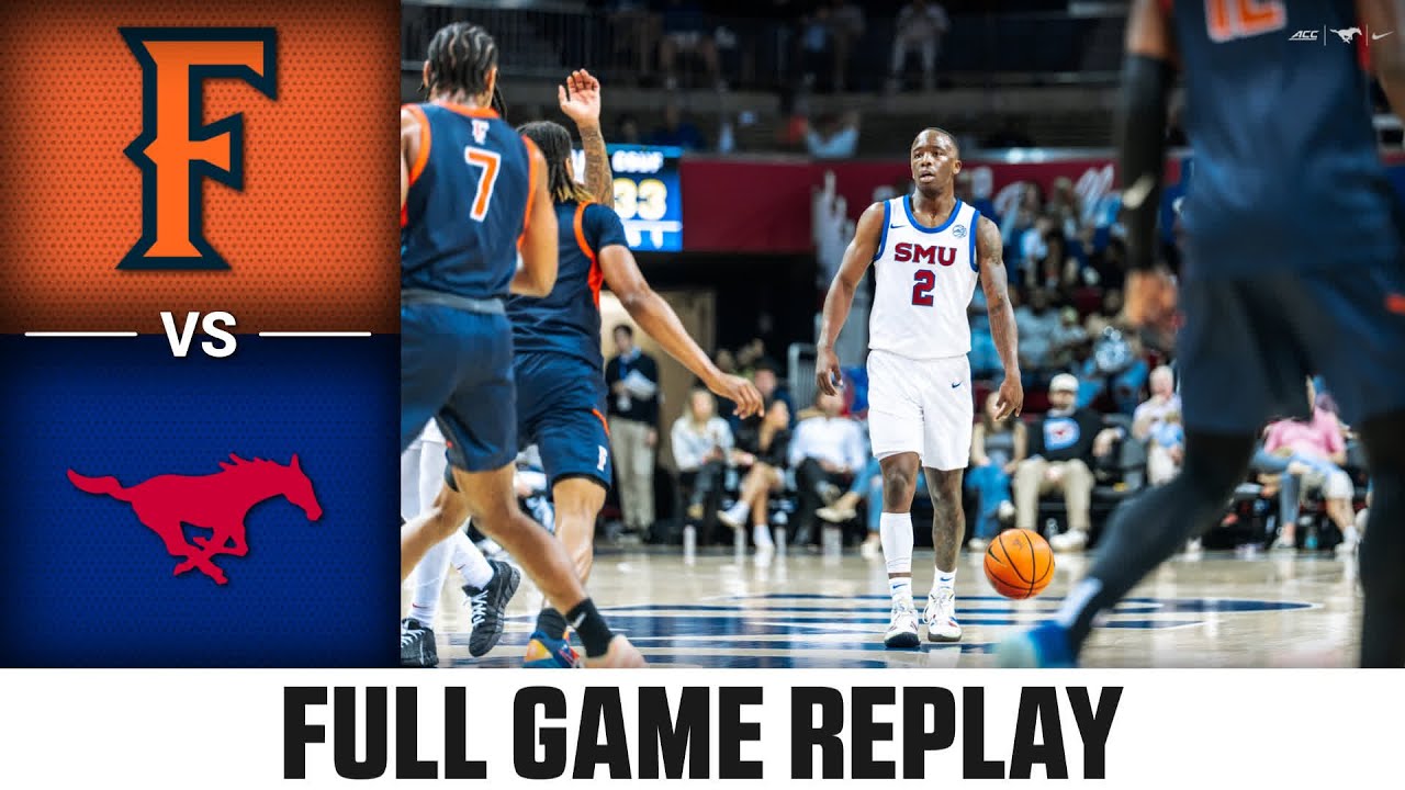 Fullerton vs. SMU Full Game Replay | 2025-26 ACC Men's Basketball