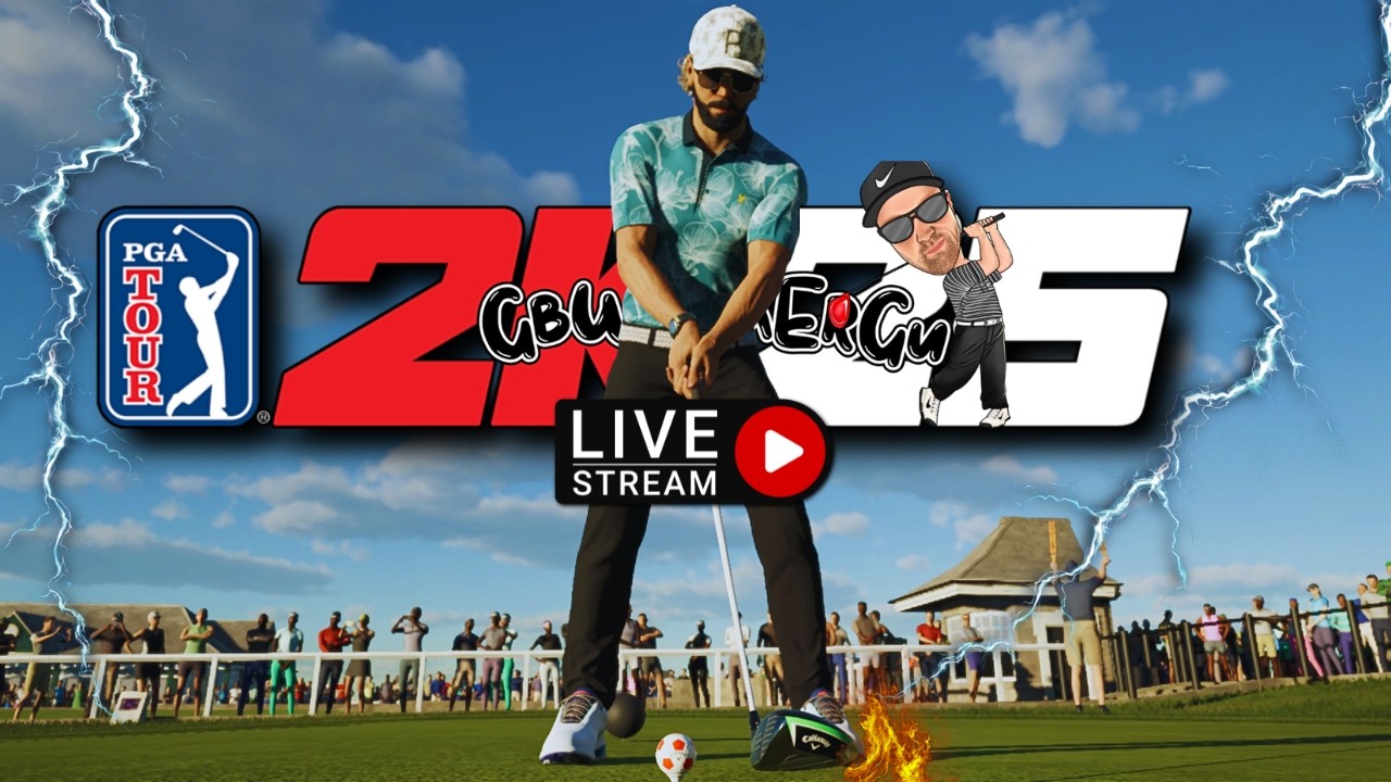 🔴 Golfin! Trying To Have Fun, Prob True Sim | PGA TOUR 2K25