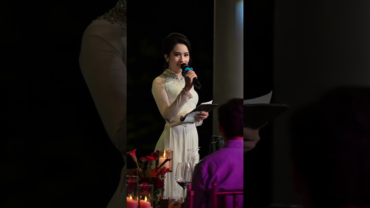 MC tiếng Anh full tại New year gala dinner của Amanoi| MC LÂM HƯỜNG