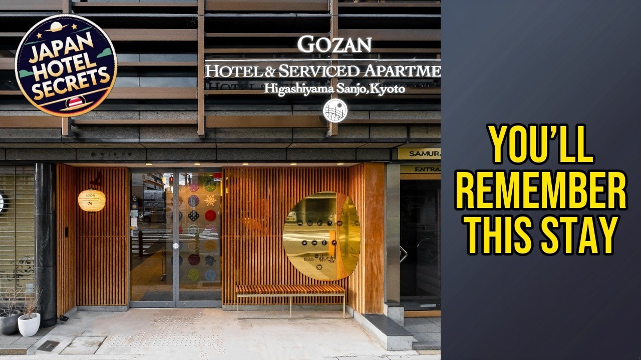 GOZAN HOTEL & SERVICED APARTMENT Higashiyama Sanjo - You’ll Remember This Stay | Kyoto, Japan🏨