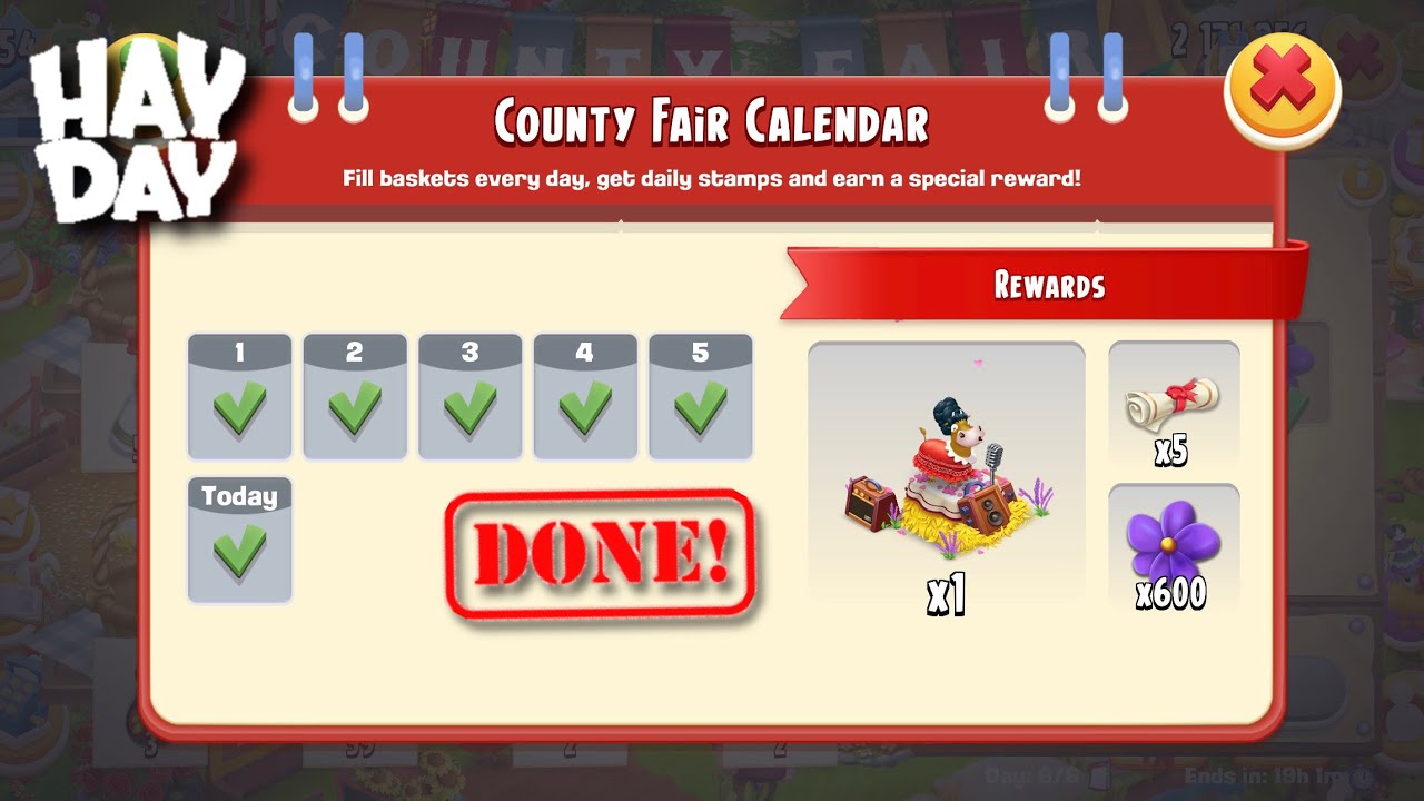 Icons Of Herstory’s Fair done + Catalogue Shopping + New Sanctuary Animal | Hay Day lvl 54 Gameplay