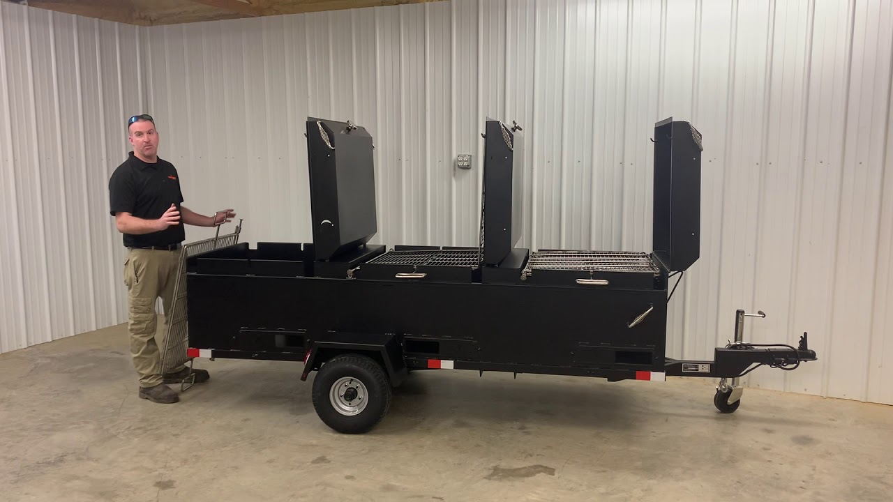 The BBQ 96 commercial cooking pit