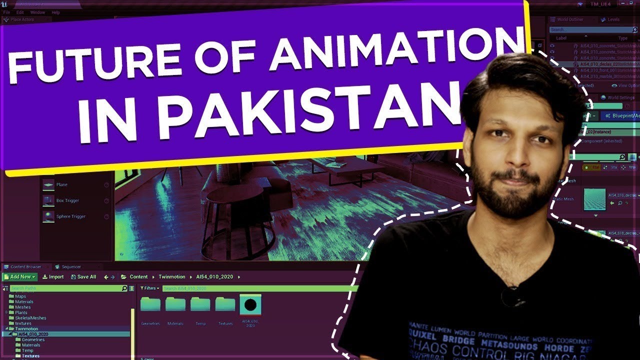 How To Became an Unreal Artist  Future of Animation in Pakistan - @TalkShowsSamaa  - 7 July 2022