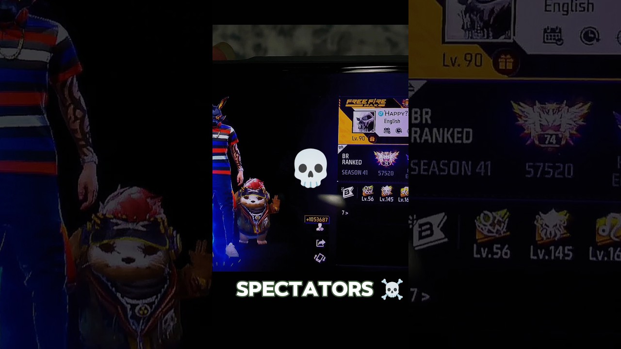 10 Lakh + Spectators ☠️ #shorts #freefire #trending