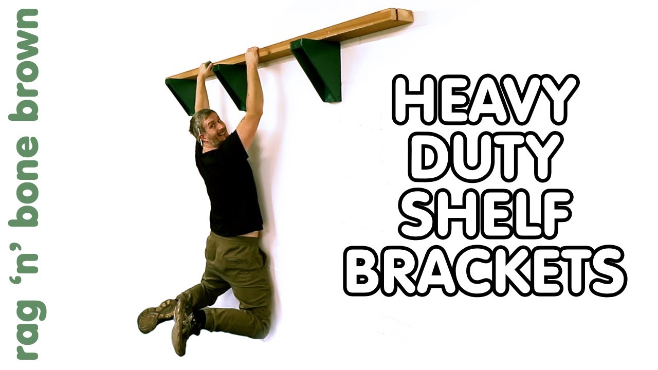 How To Make Heavy Duty Brackets - Great For Wood/Timber Storage