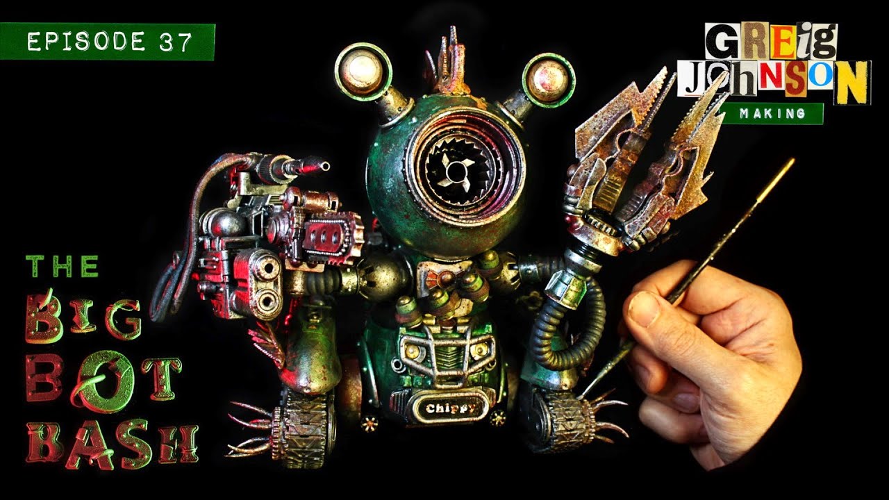 Scratchbuilding a randomised robot for the BIG BOT BASH