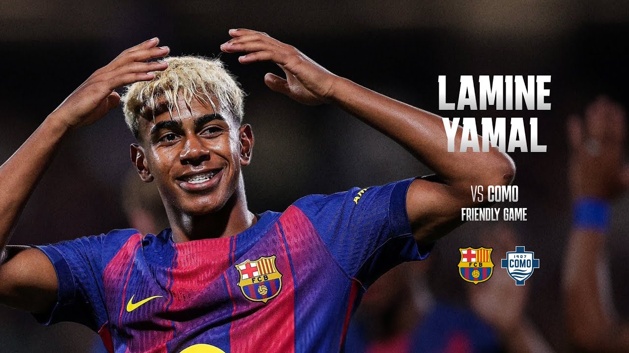 Lamine Yamal vs Como 1907 - 10/08/2025
