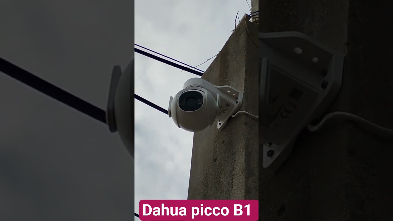 Dahua picoo B1 wifi camera installation| 5 megapixel camera|hd quality #wificctv #videophone #smart