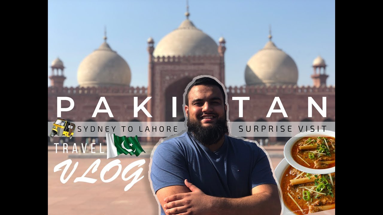 SURPRISE VISIT to Pakistan *emotional* Travel VLOG | Goat Feet Stew | Badshahi Mosque and more!