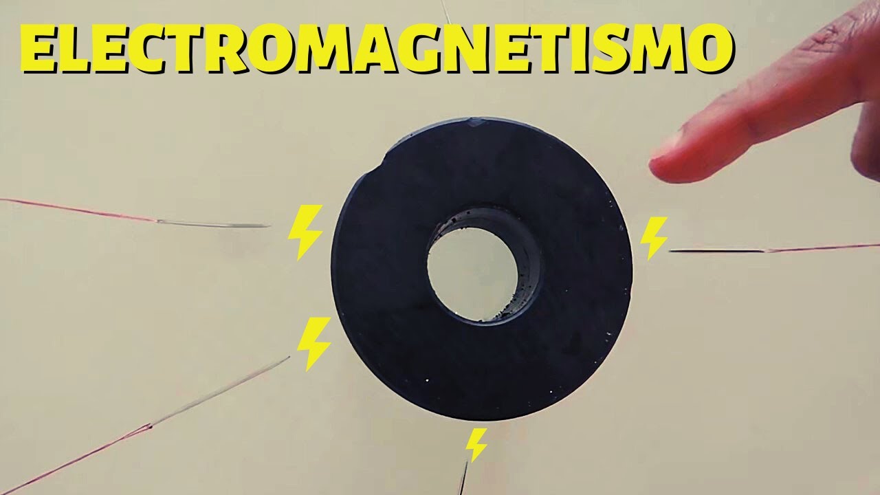 Experimentos sobre electromagnetismo con agujas, imanes, fósforos y tomates👩‍🔬