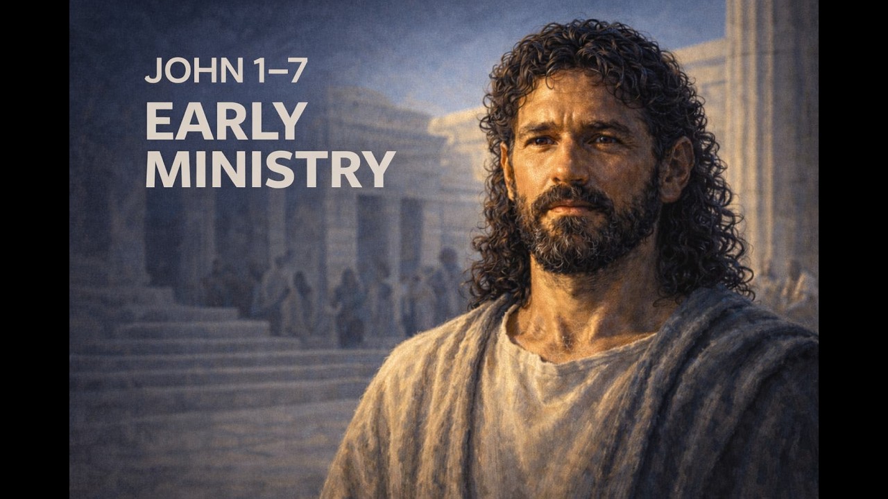 John 1–7 | The Beginning of Jesus’ Ministry (Read Aloud Compilation)