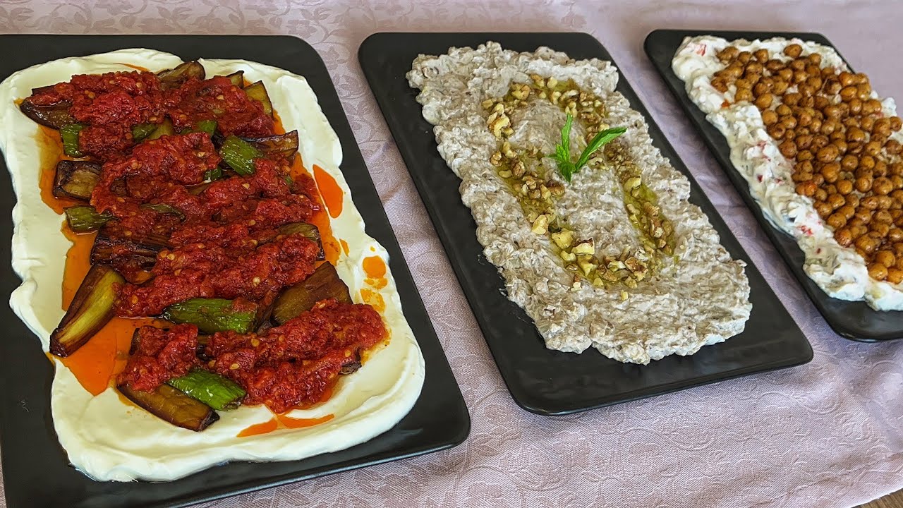 ОСНОВНЫЕ БЛЮДА НЕ НУЖНЫ, ЕСЛИ У ВАС ЕСТЬ ЭТИ ЗАКУСКИ🍆🍆🍆/Три разных рецепта из баклажанов