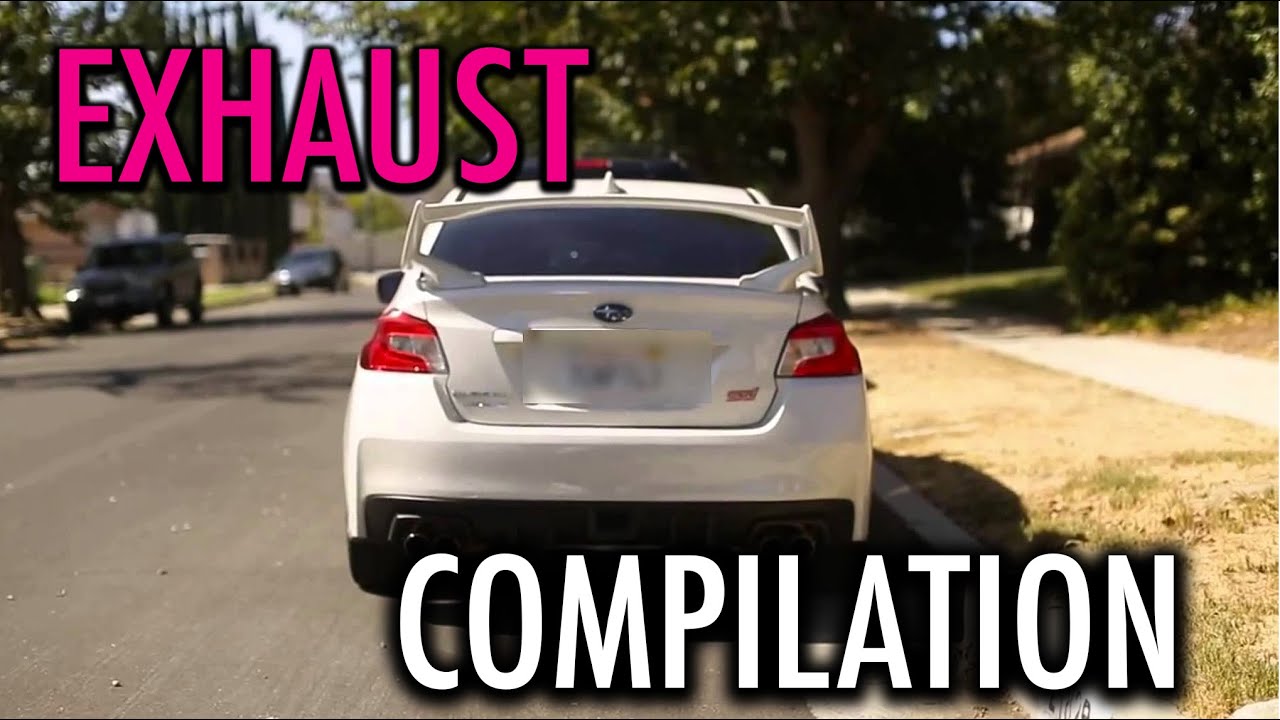 2018 Subaru STi Exhaust Sound Compilation