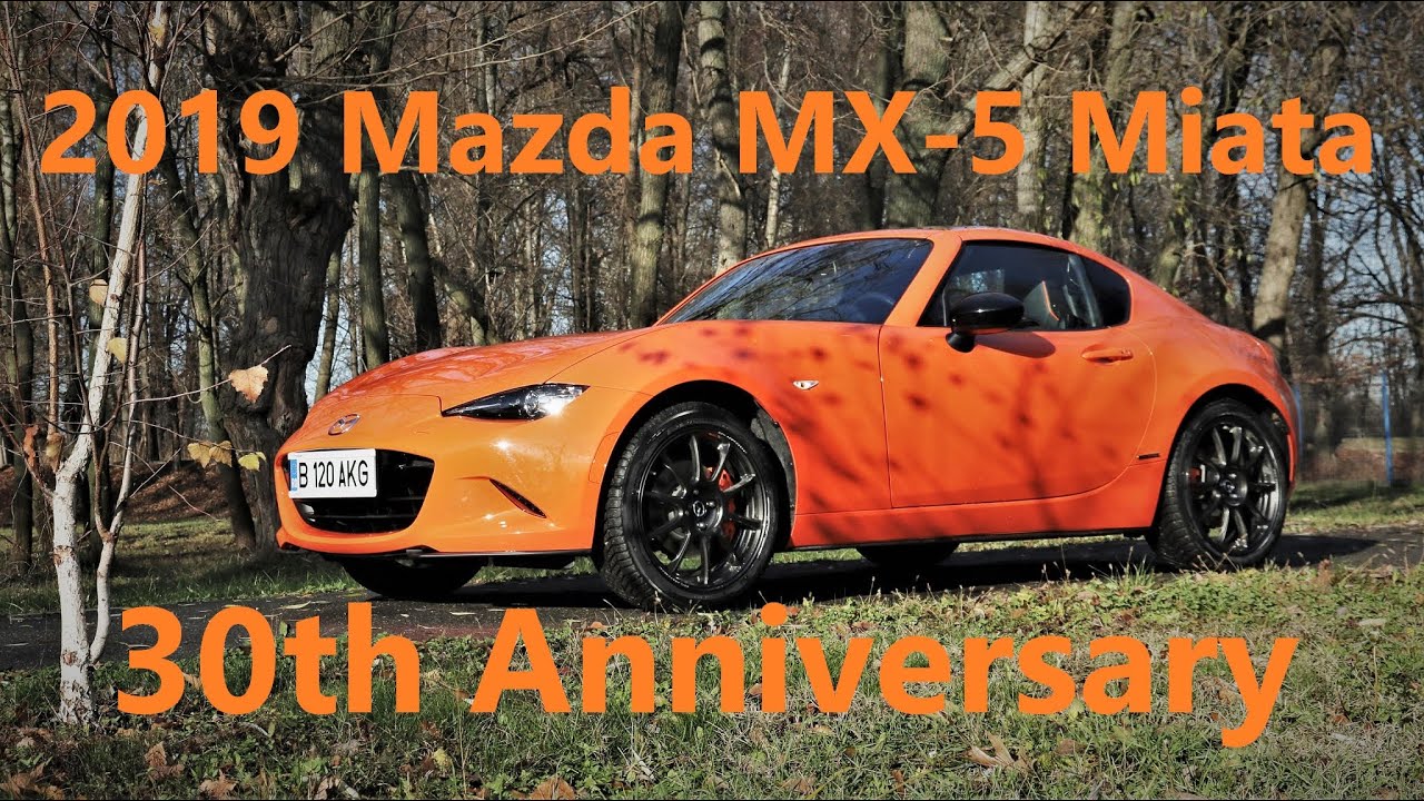 2019 Mazda MX-5 Miata RF 30th Anniversary - accelerations and engine sound