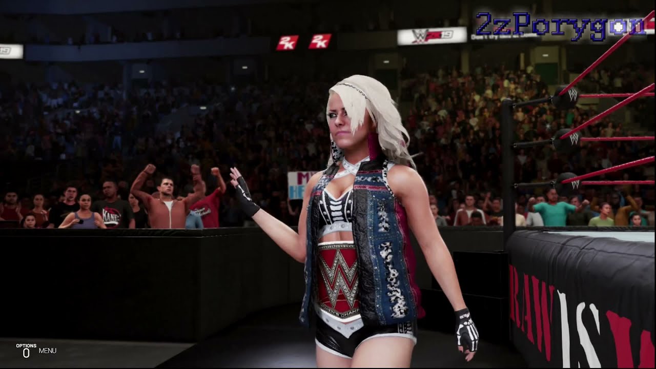 WWE 2K19 - Falls Count Anywhere match: Alexa Bliss vs Mandy Rose