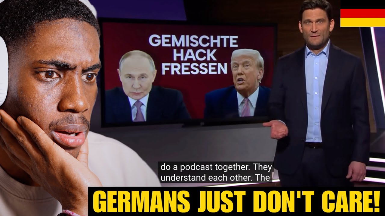 German TV Show Roasting Donald Trump and Vance