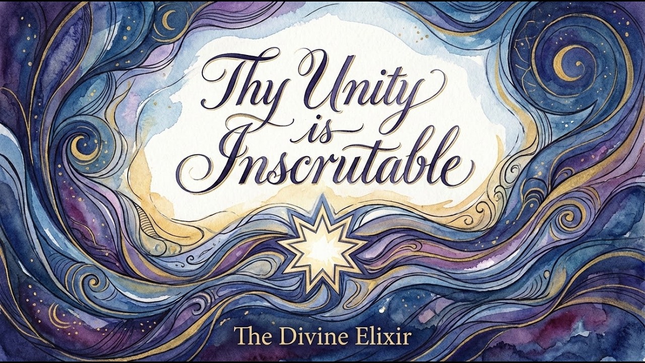 Thy Unity is Inscrutable Bahá'í Song
