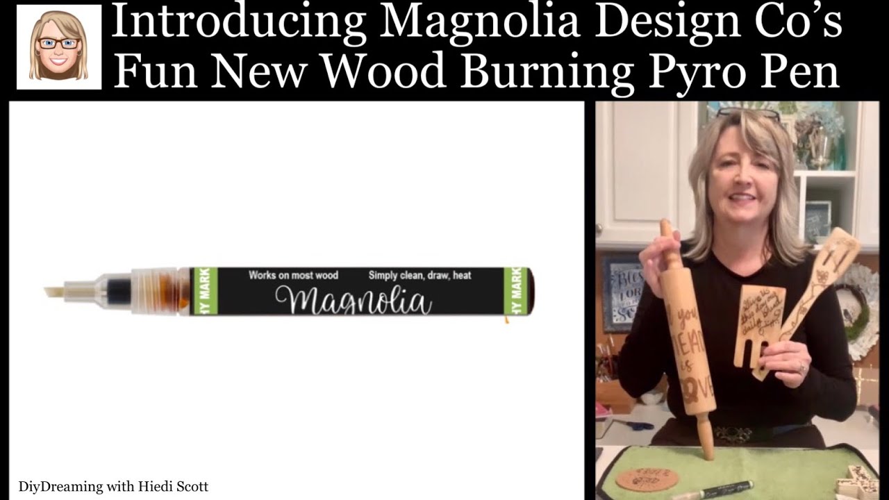 Introducing the Fun New Wood Burning Pyro Pen from Magnolia Design Co