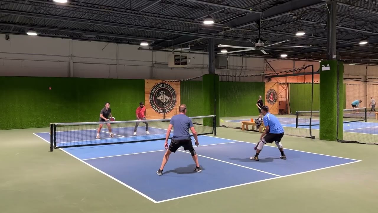 Four Father Pickleball Club | Men's Doubles | Mar.01 | Stanley/Anand vs Jay/Peter