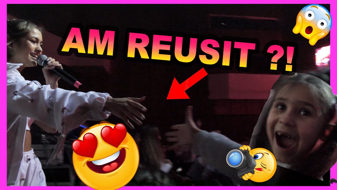 Reactia mea cand am bătut palma cu Iuliana Beregoi la concert🎤  Ciao Patricia Vlog pentru copii💃