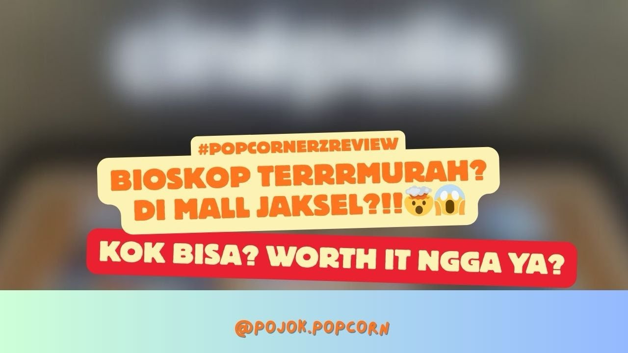 DEMI APA DEMI APA MASA SIH HARGA SEGITU UDAH BISA NONTON BIOSKOP?!!!