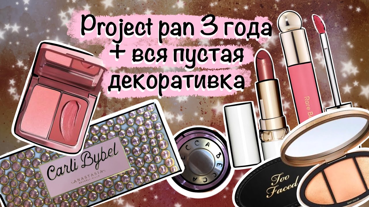 Project pan почти 3 ГОДА + пустая декоративка за год