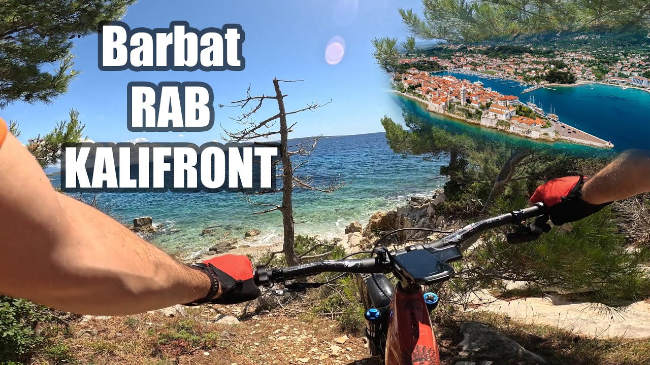 Rab bike trail: Barbat do Kalifronta